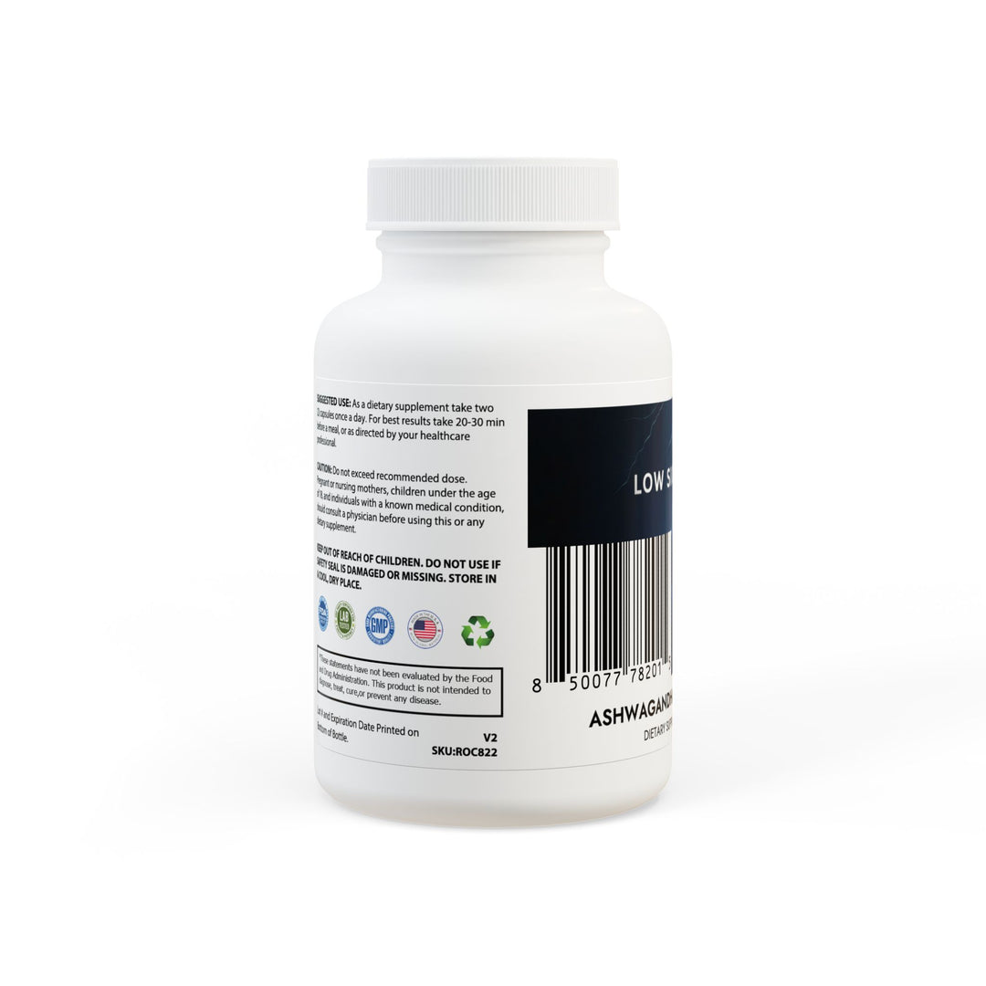 Ashwagandha and Black Pepper Supplement (60 capsules)