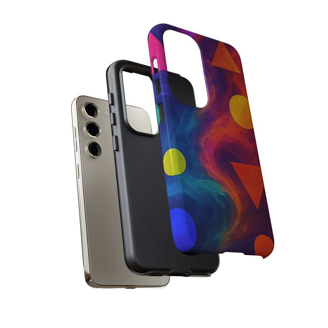 Samsung Galaxy S25 - S21 Vibrant Tough Phone Case with Abstract Design