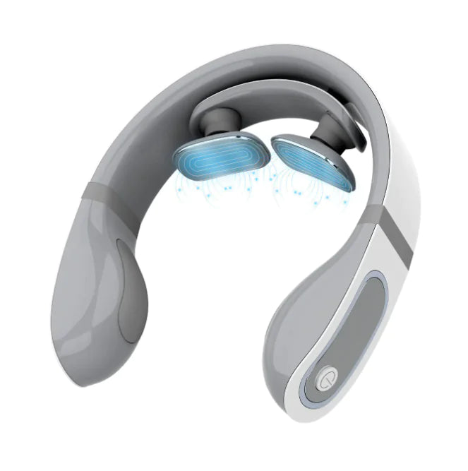 Low SignalX Smart Neck Massager with Heat and Vibration Therapy
