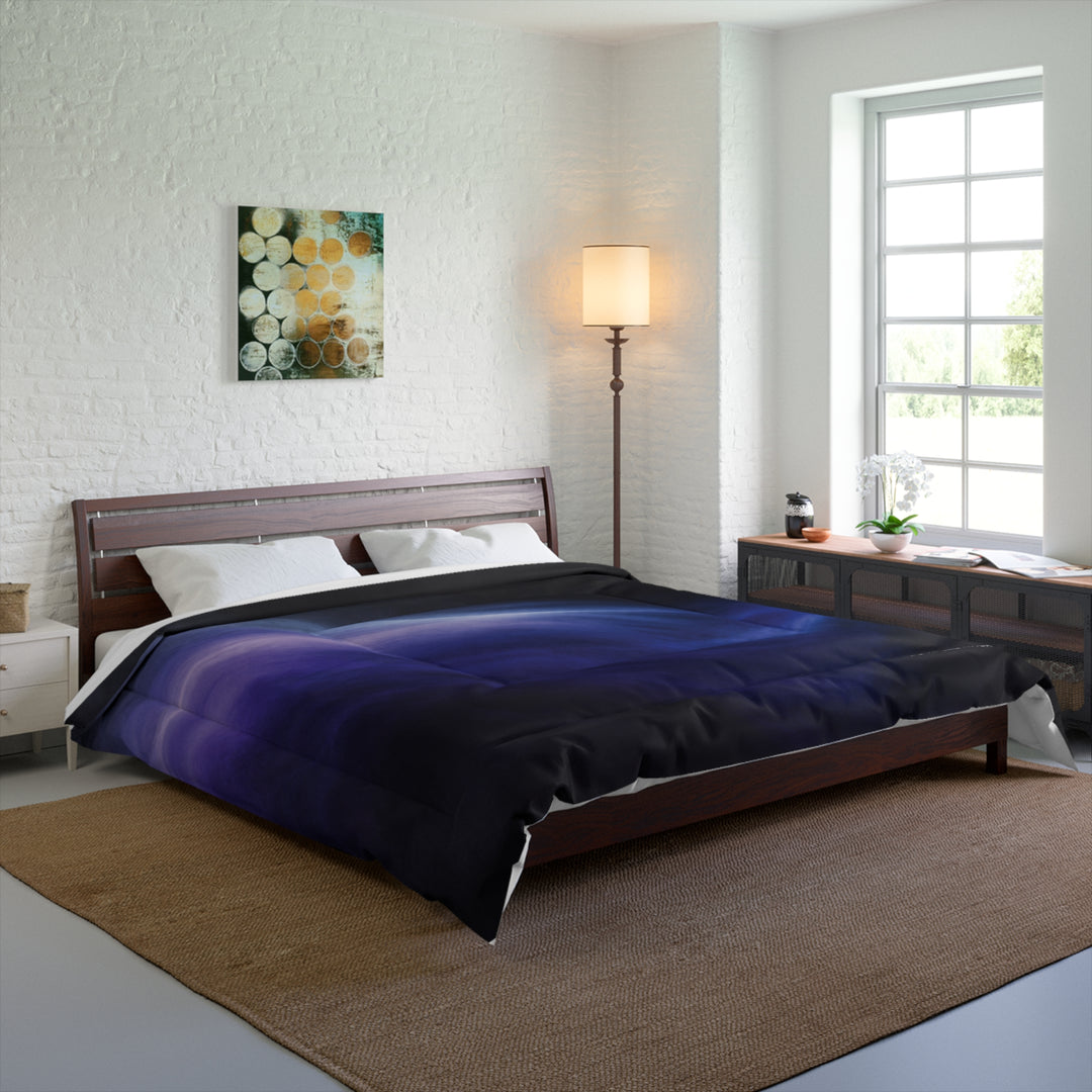 Low SignalX™ Dusk Drift Comforter — Violet, Blue & Graphite