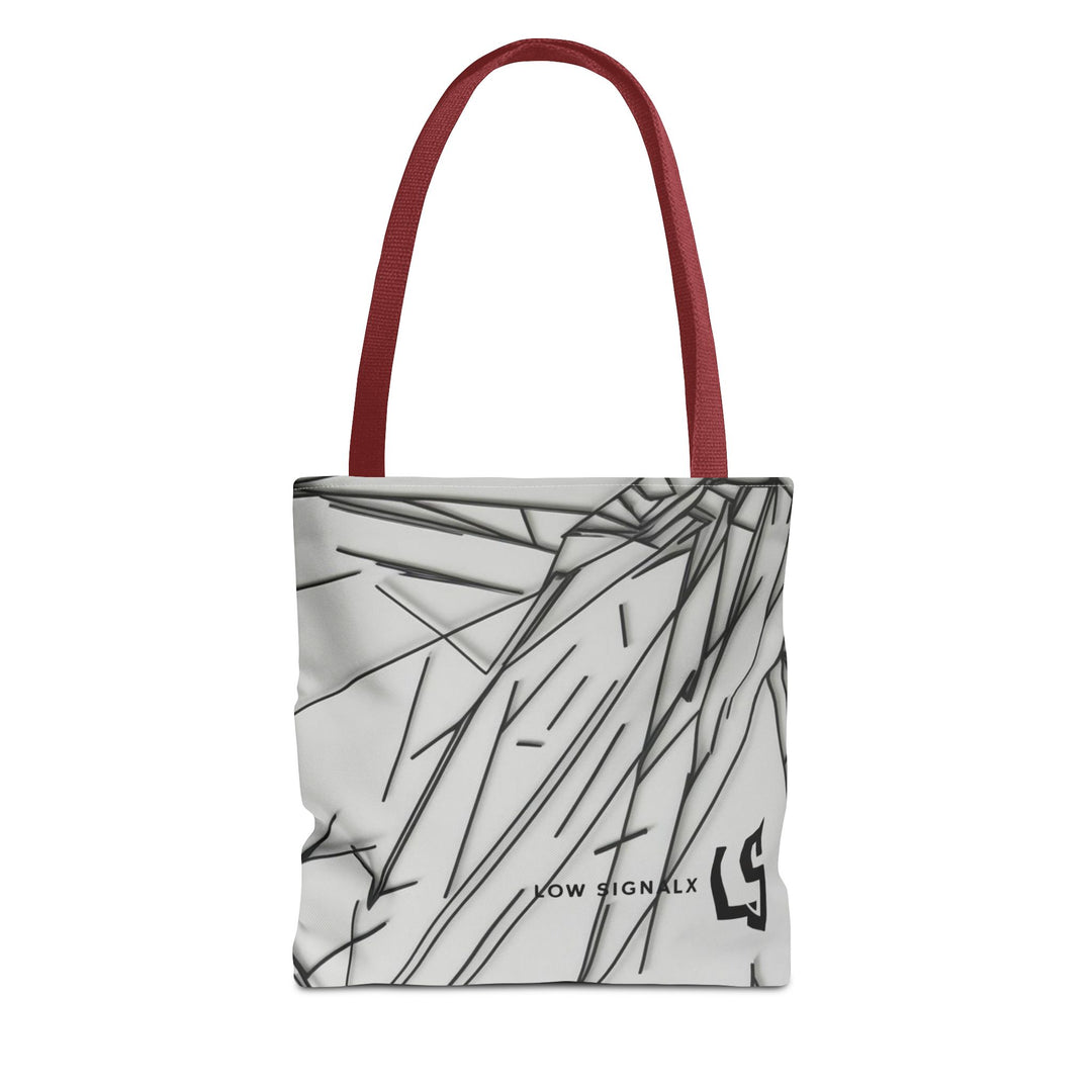 Modern Minimalist Tote Bag - Stylish Black and White Design for Everyday Use