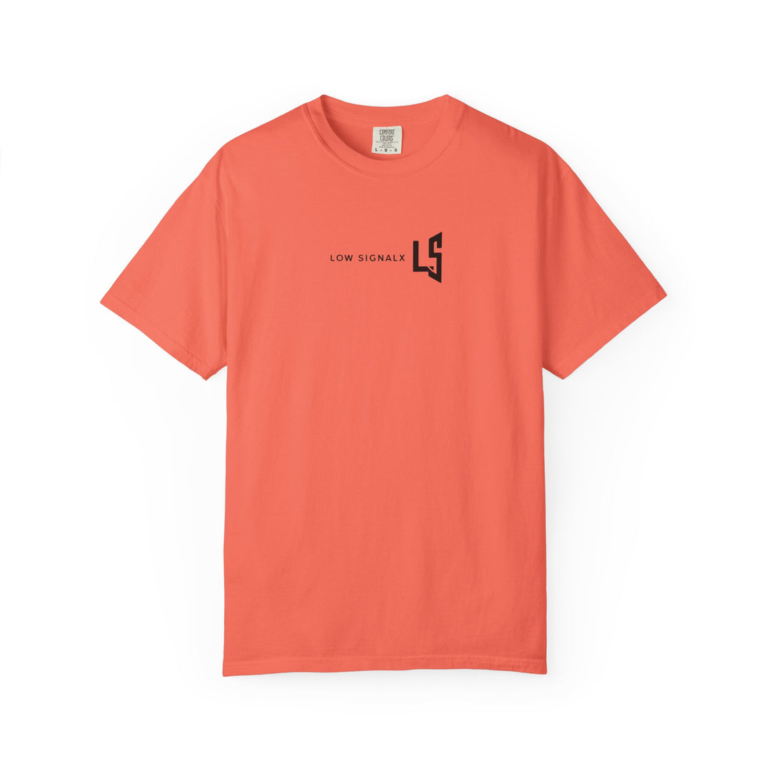 Trendy Unisex Garment-Dyed T-Shirt - LOW SIGNALX Graphic Tee