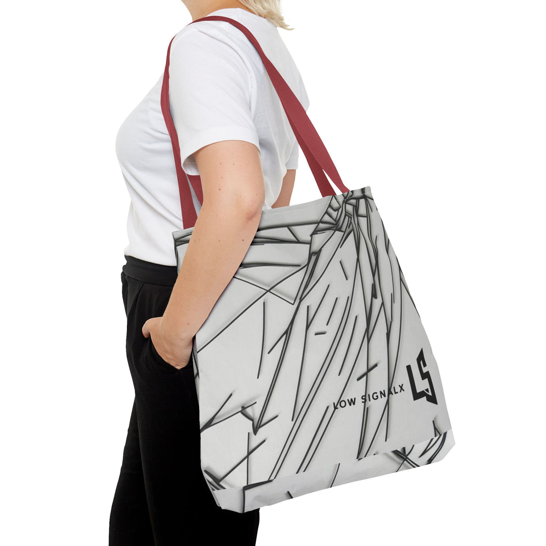 Modern Minimalist Tote Bag - Stylish Black and White Design for Everyday Use