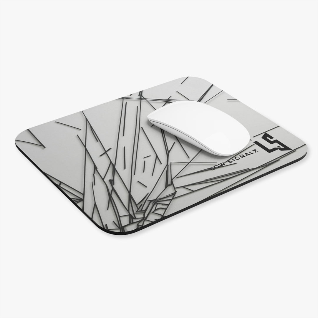 Low SignalX Modern Geometric Mouse Pad – Stylish Office Decor