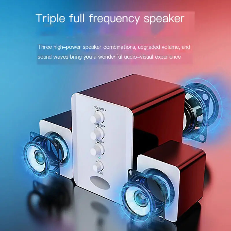 D-202 Compact Bluetooth Desktop Speaker System