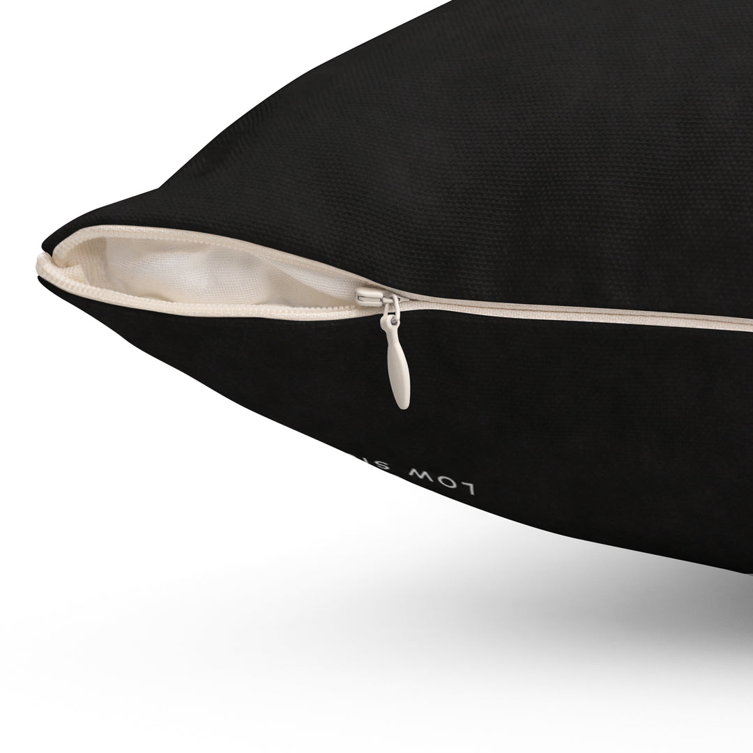 Low SignalX™ Copper Echo Accent Pillow — Copper & Charcoal