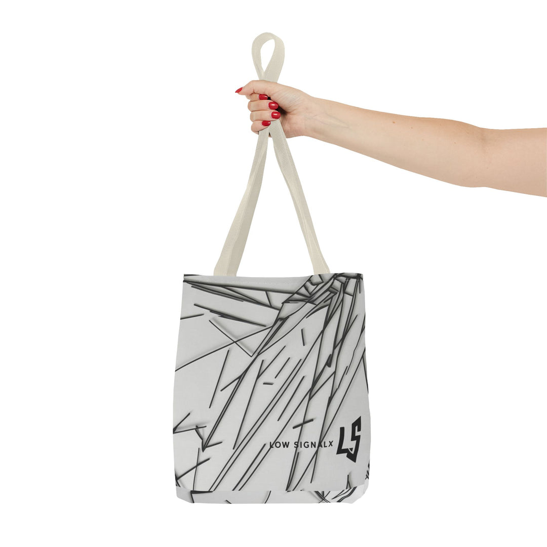 Modern Minimalist Tote Bag - Stylish Black and White Design for Everyday Use