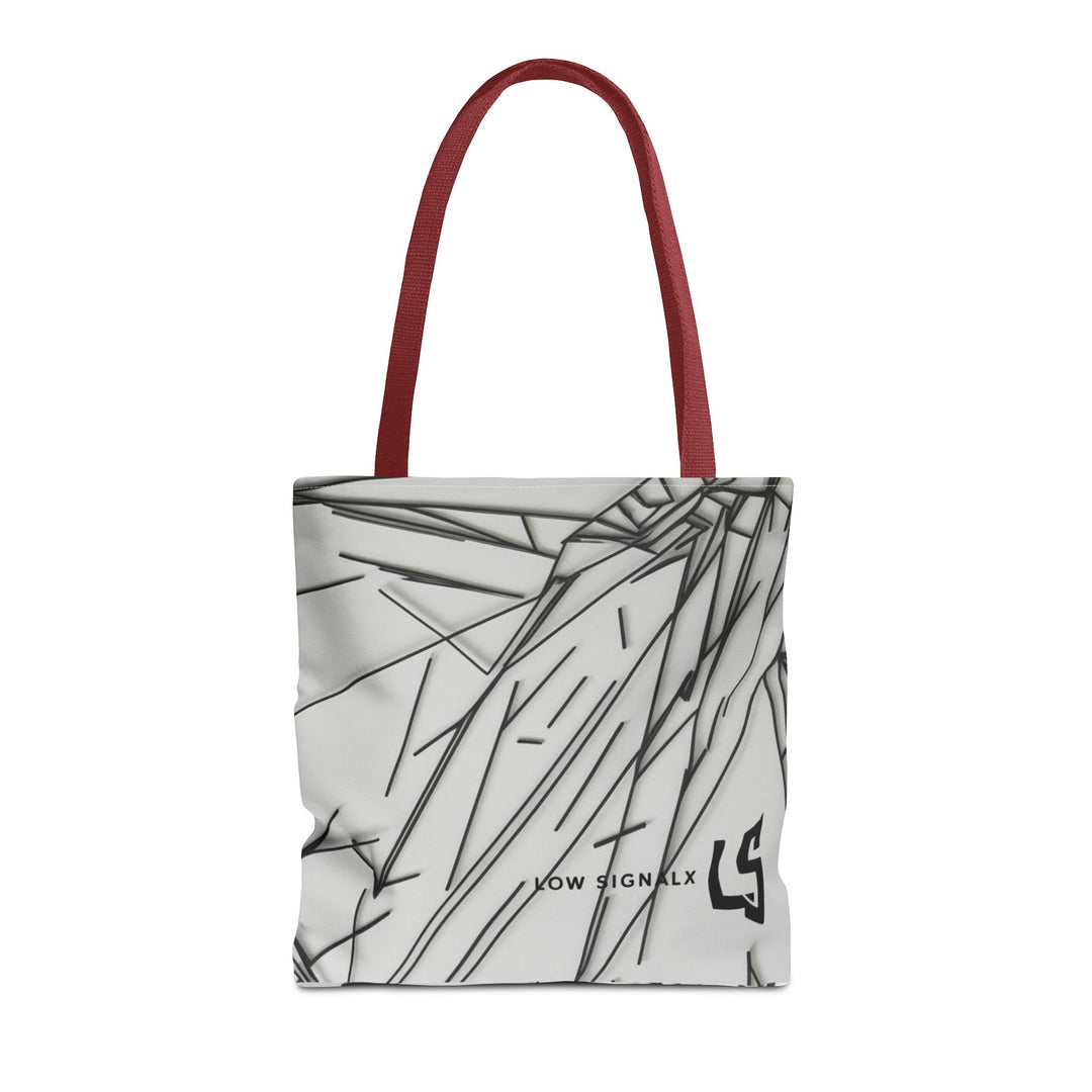 Modern Minimalist Tote Bag - Stylish Black and White Design for Everyday Use