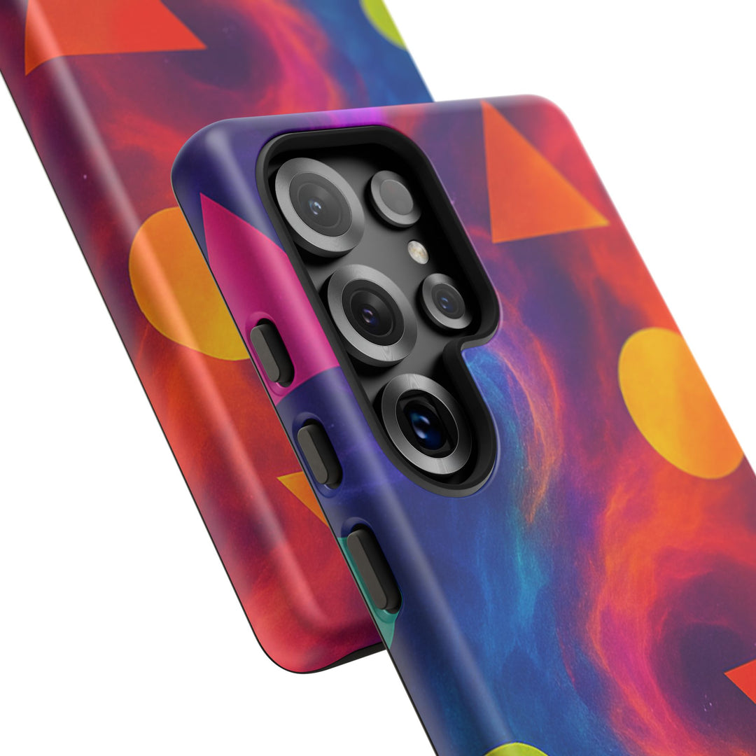 Samsung Galaxy S25 - S21 Vibrant Tough Phone Case with Abstract Design