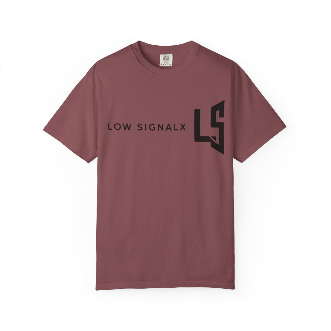 Trendy Unisex Garment-Dyed T-Shirt - LOW SIGNALX Graphic Tee