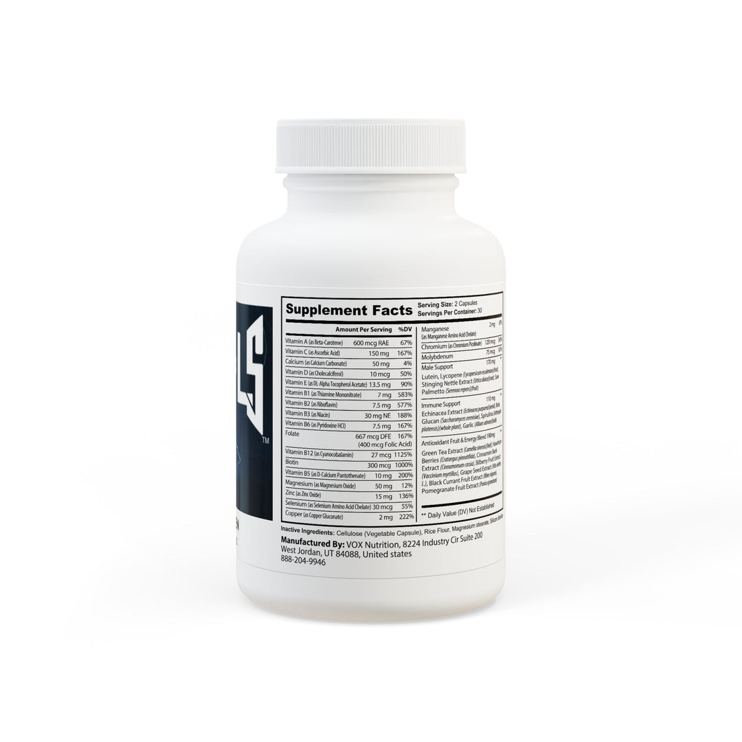 Multivitamin for Men Supplement (60 Capsules)
