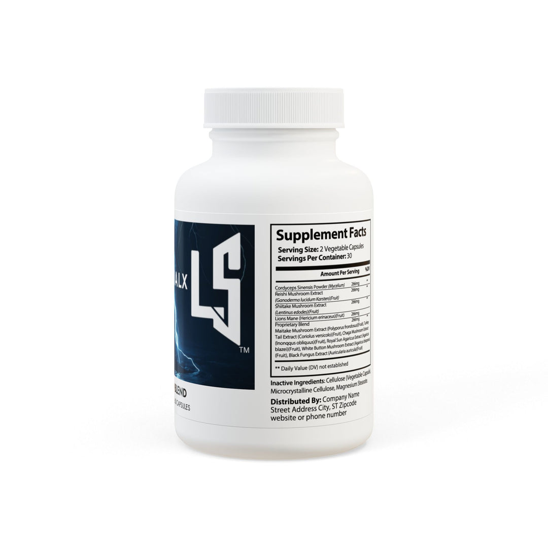 Mushroom Blend Supplement (60 Capsules)