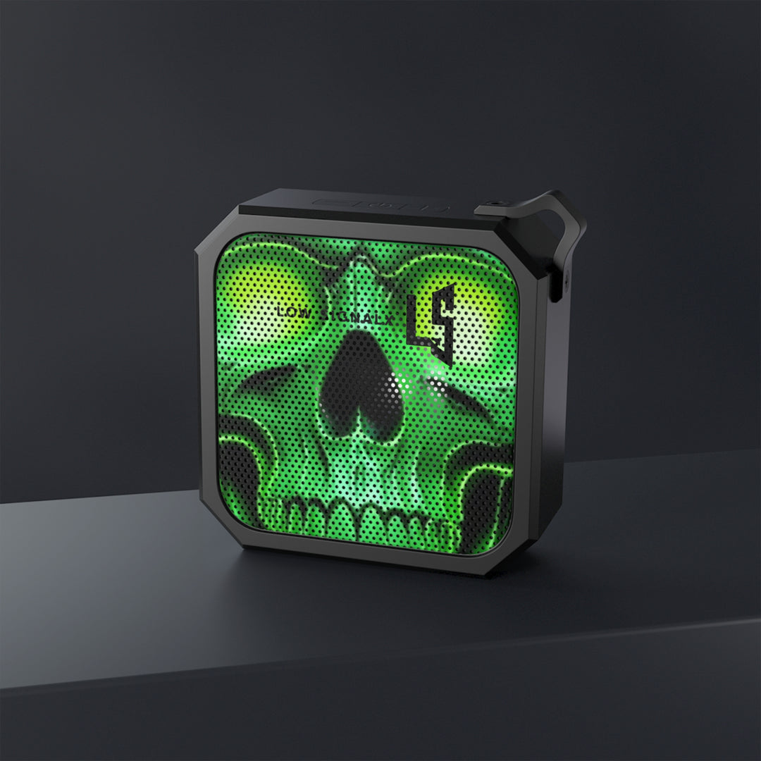 Low SignalX Outdoor Skull Bluetooth Speaker – Rugged Wireless Sound for Adventures, Camping, Hiking, Festivals, Music Lovers