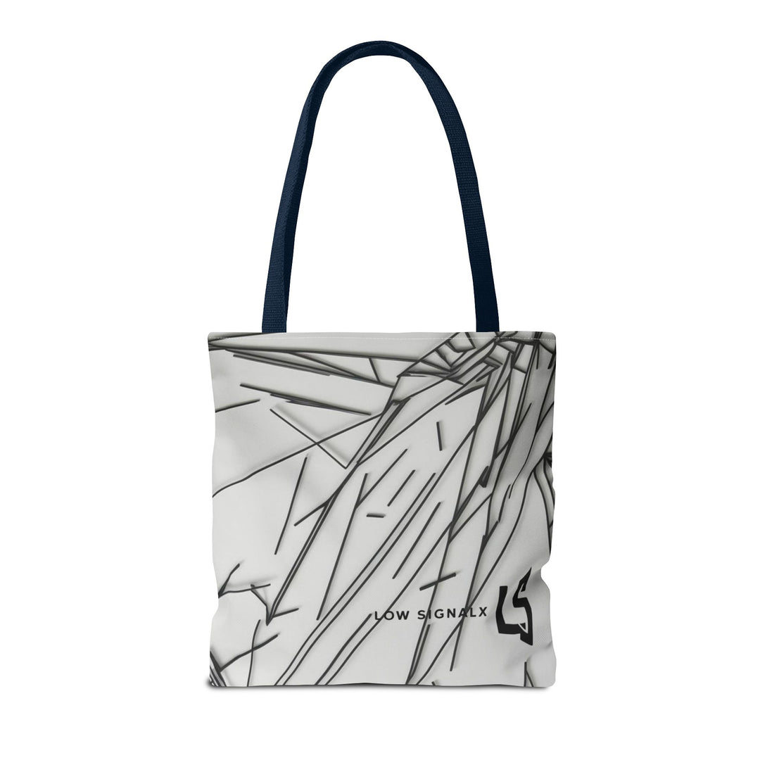 Modern Minimalist Tote Bag - Stylish Black and White Design for Everyday Use
