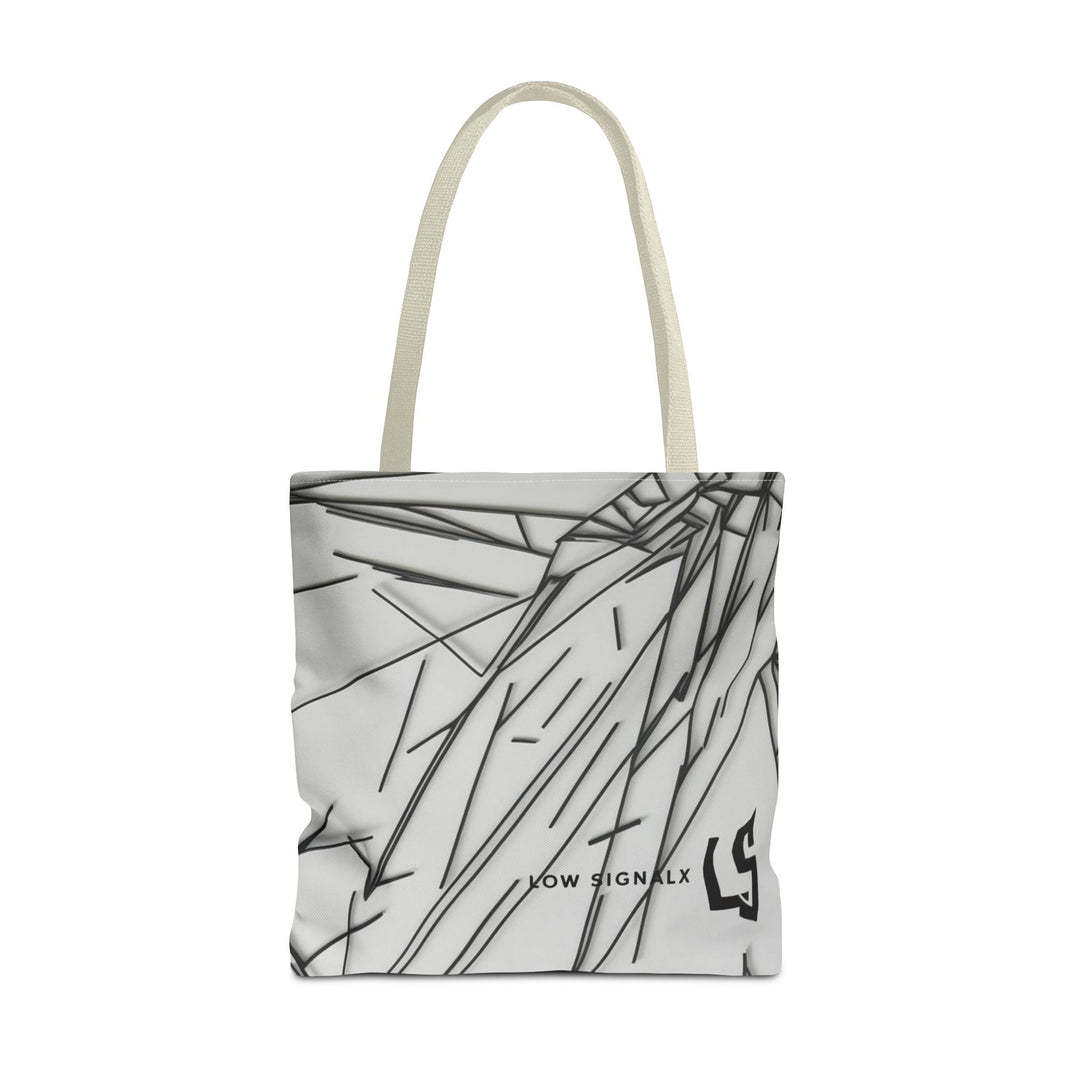 Modern Minimalist Tote Bag - Stylish Black and White Design for Everyday Use