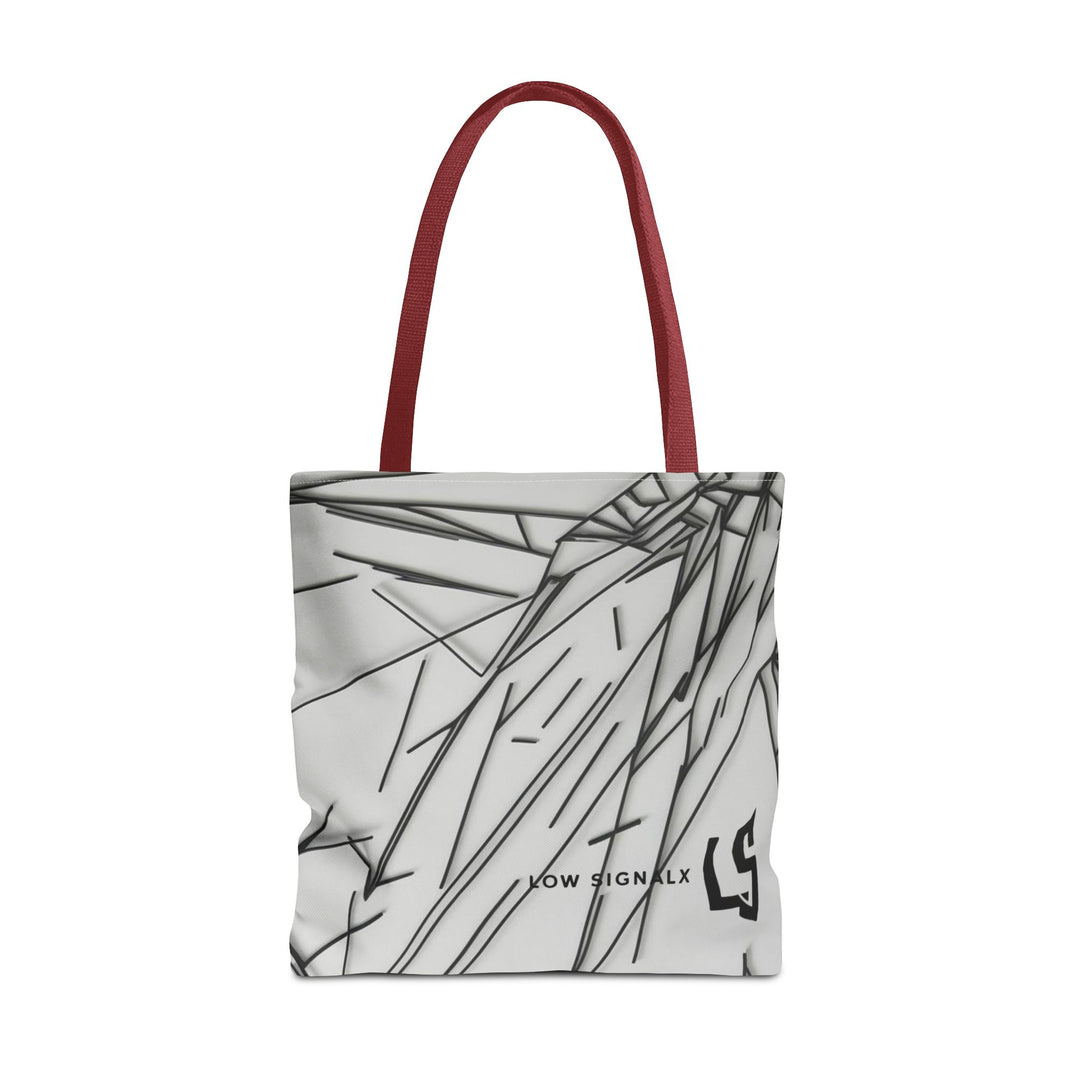Modern Minimalist Tote Bag - Stylish Black and White Design for Everyday Use