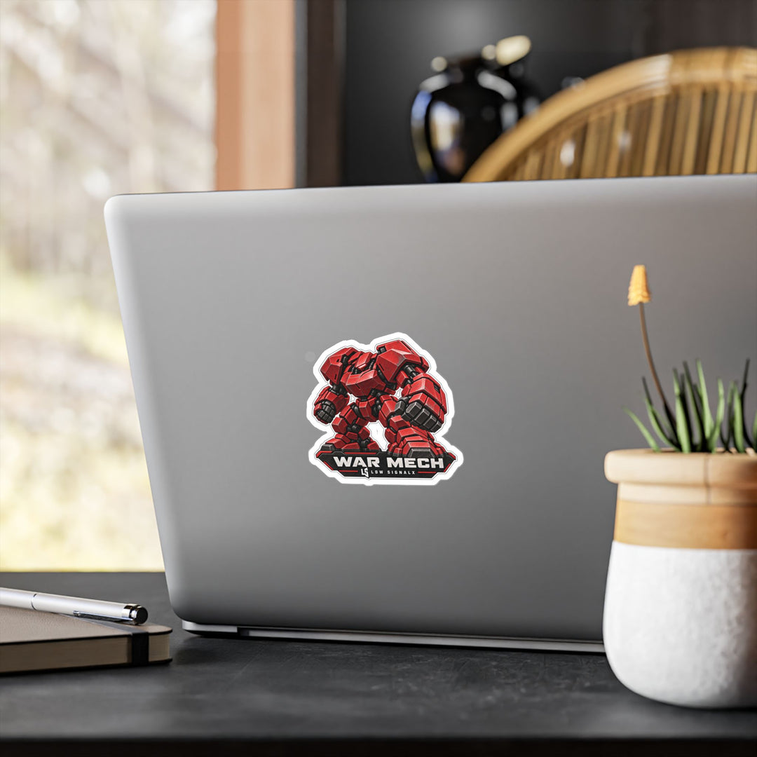 War Mech — Low SignalX Heavy Assault Vinyl Sticker