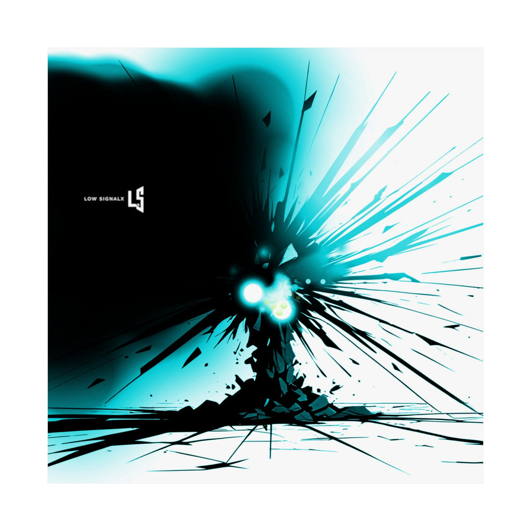 LSX-SD01 — Void Pulse | Low SignalX Matte Poster