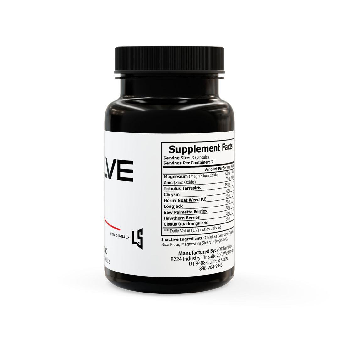 Magnesium Zinc Supplement (90 Capsules)