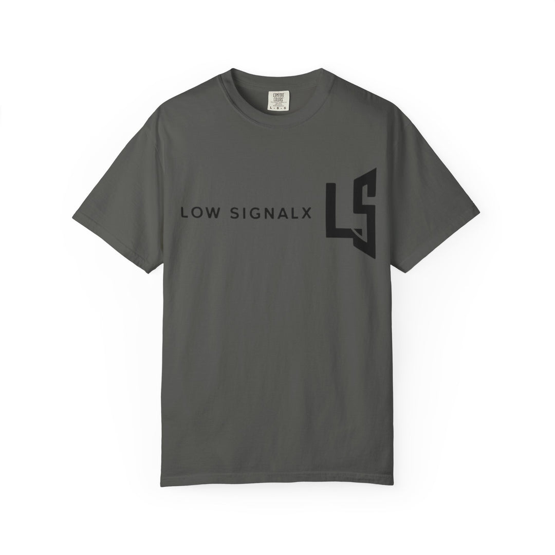 Trendy Unisex Garment-Dyed T-Shirt - LOW SIGNALX Graphic Tee