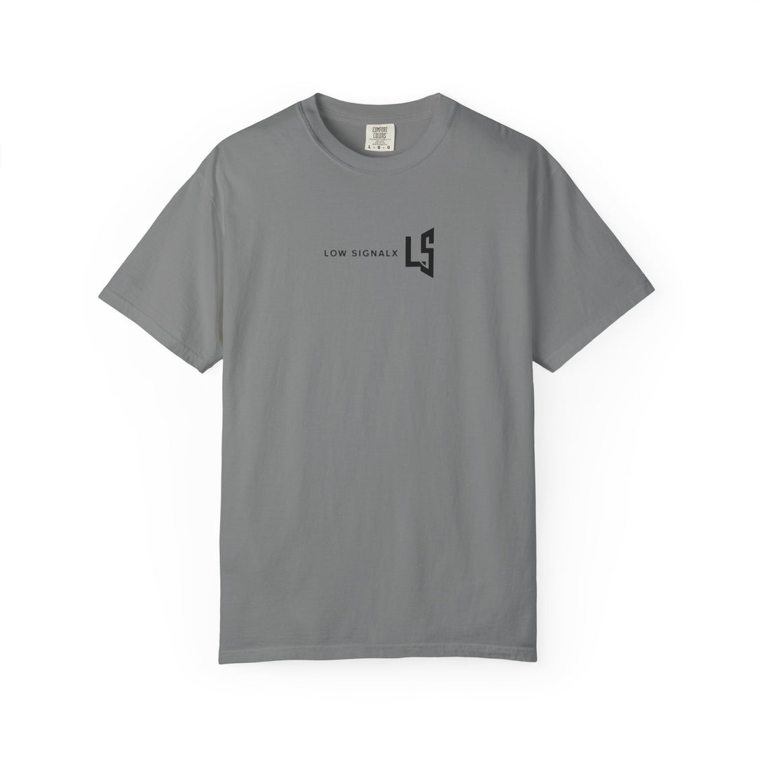 Trendy Unisex Garment-Dyed T-Shirt - LOW SIGNALX Graphic Tee