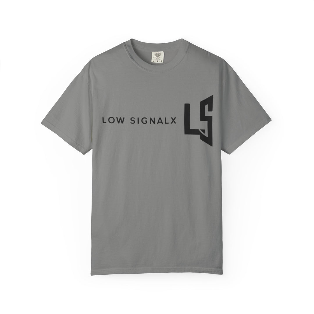 Trendy Unisex Garment-Dyed T-Shirt - LOW SIGNALX Graphic Tee