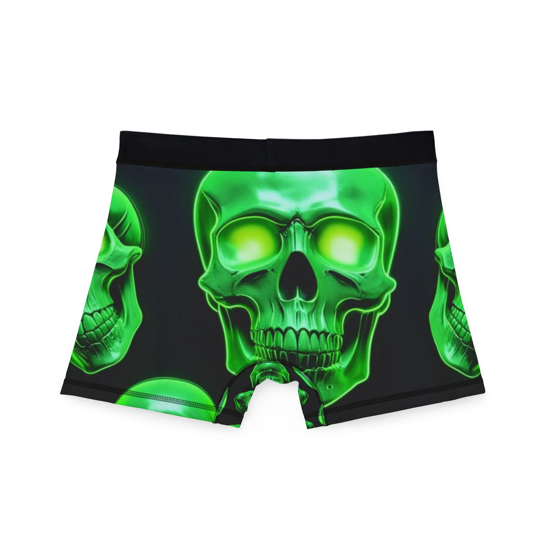 Men's Skull Print Boxers - Spooky Vibe for Halloween and Everyday Wear