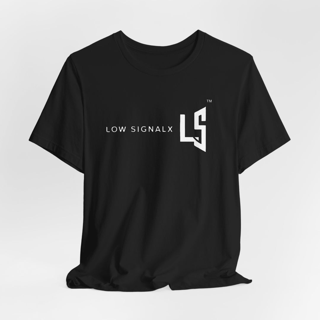 Low SignalX — Essential Logo Tee | Black