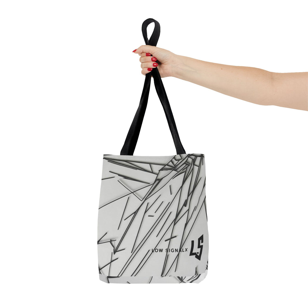 Modern Minimalist Tote Bag - Stylish Black and White Design for Everyday Use