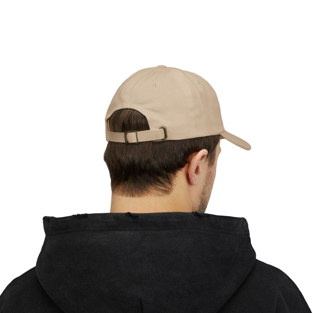 Minimalist Dad Cap - 'I EXIST' Graphic Hat -- L/VÉ