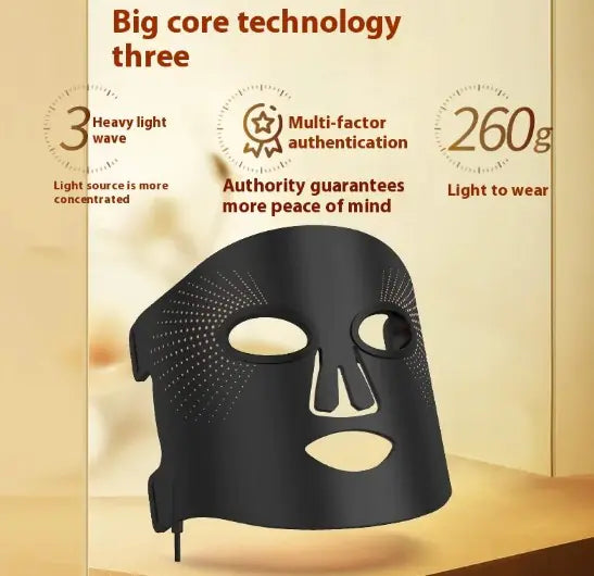 LED Light Mask – Silicone Comfort Design