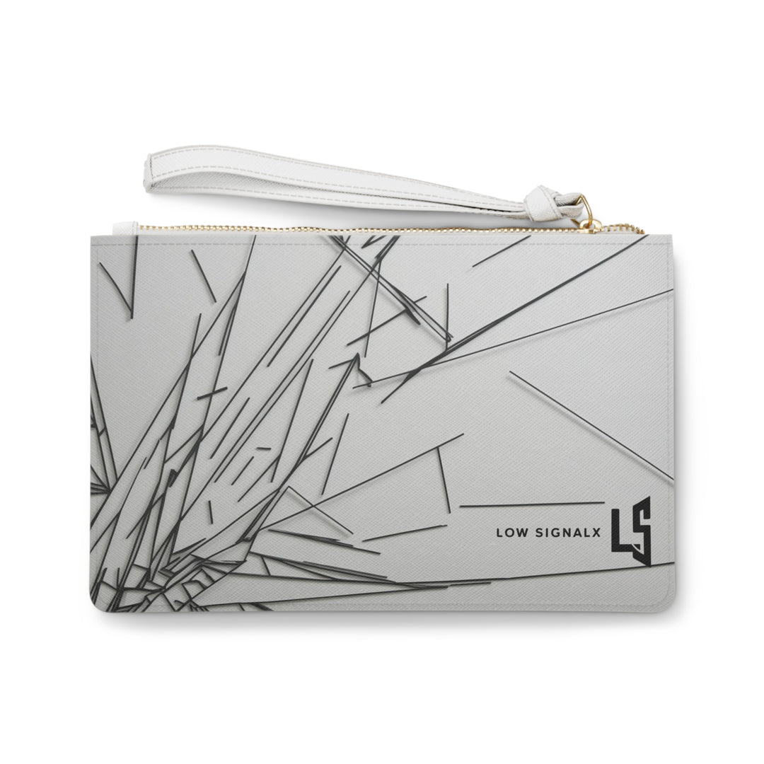 Abstract Geometric Clutch Bag - Modern Minimalist Design