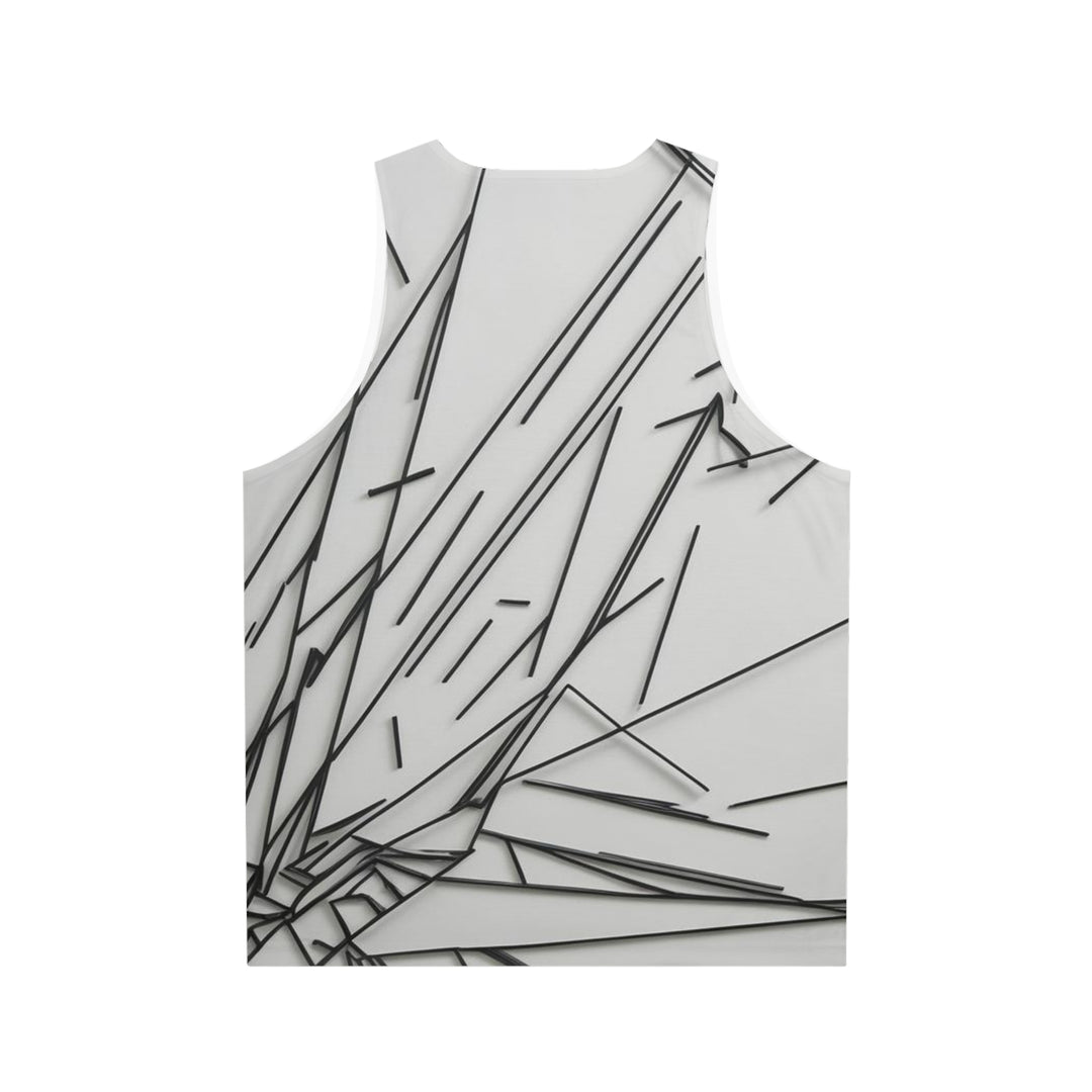 Modern Graphic Unisex Tank Top - Low SignalX Design