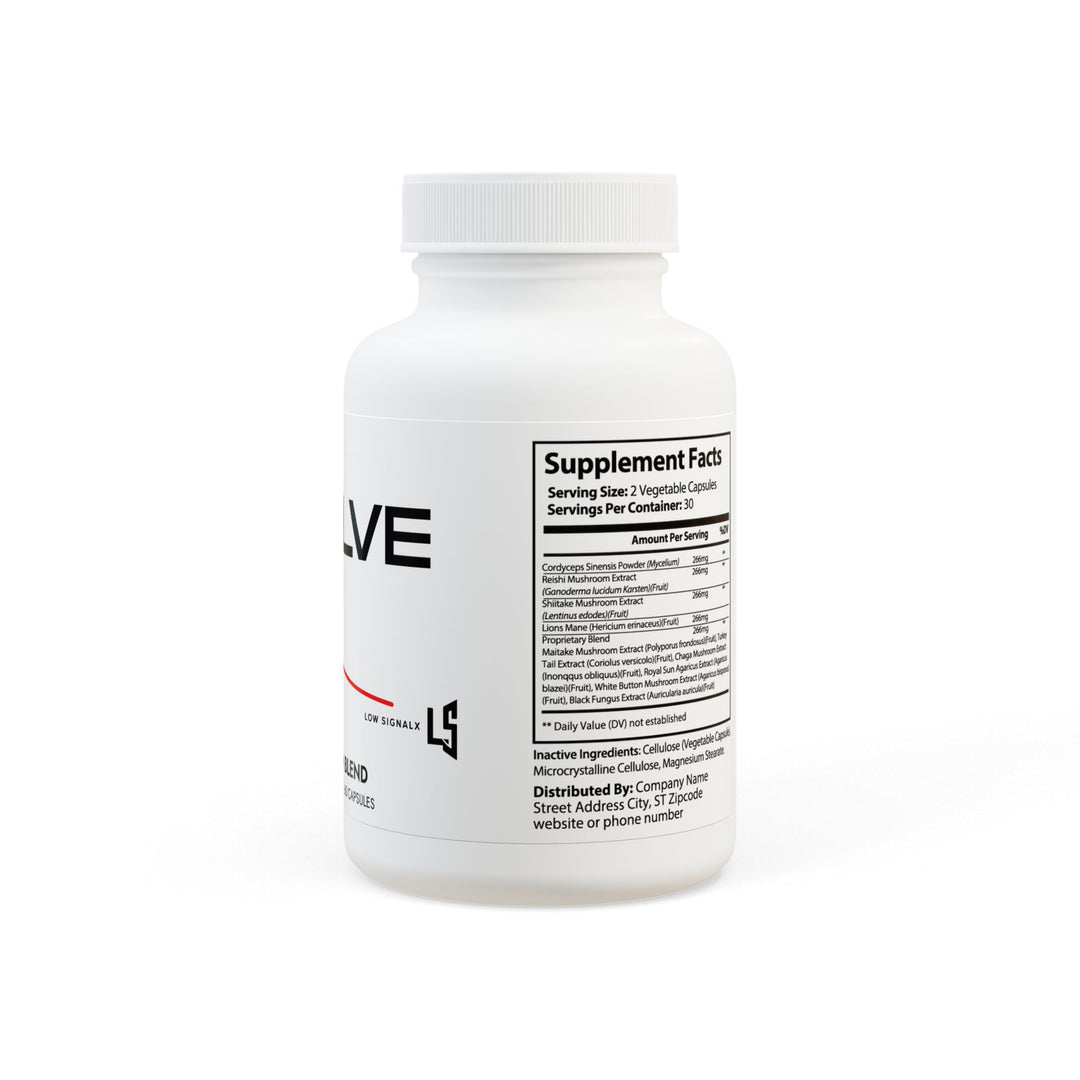 Mushroom Blend Supplement (60 Capsules)