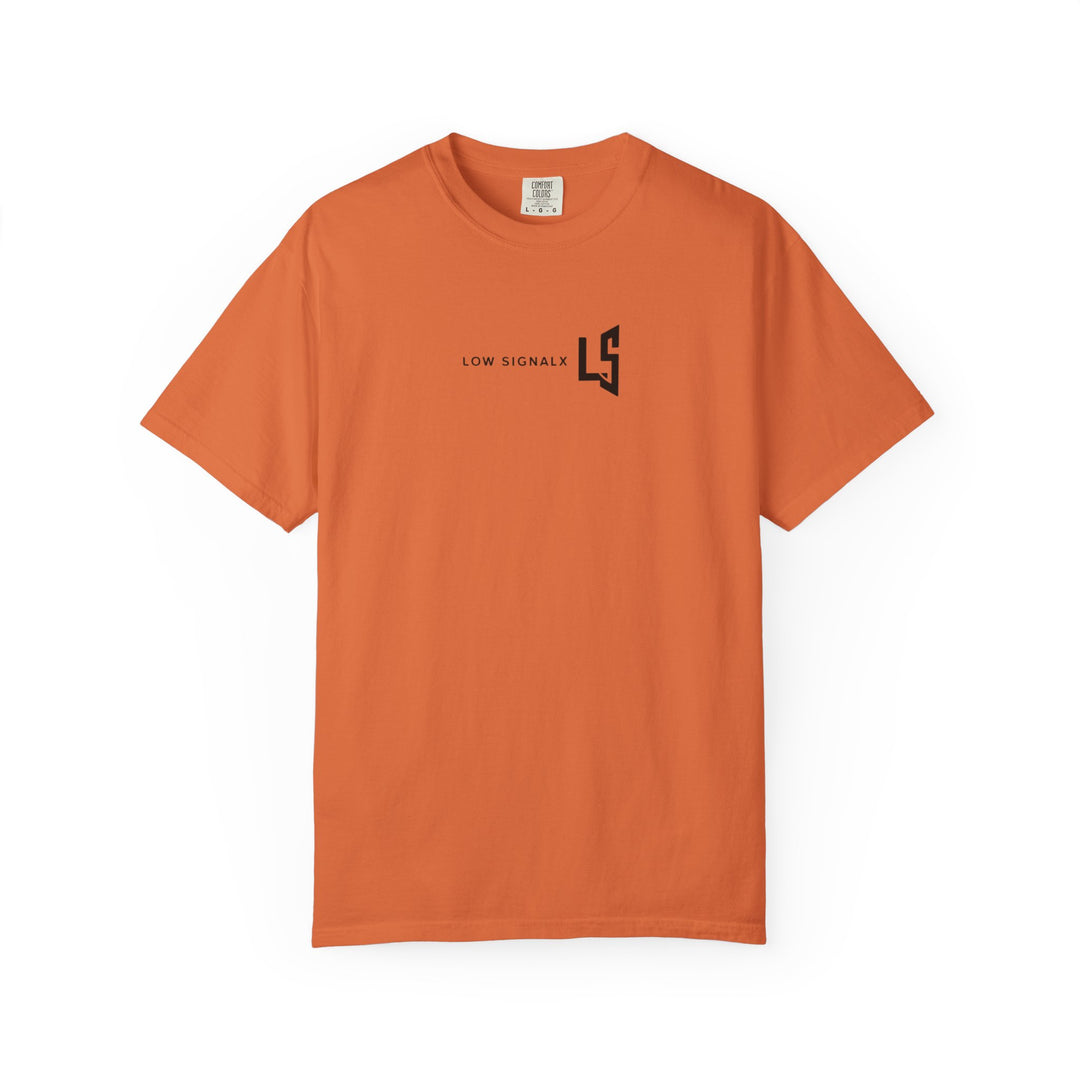 Trendy Unisex Garment-Dyed T-Shirt - LOW SIGNALX Graphic Tee