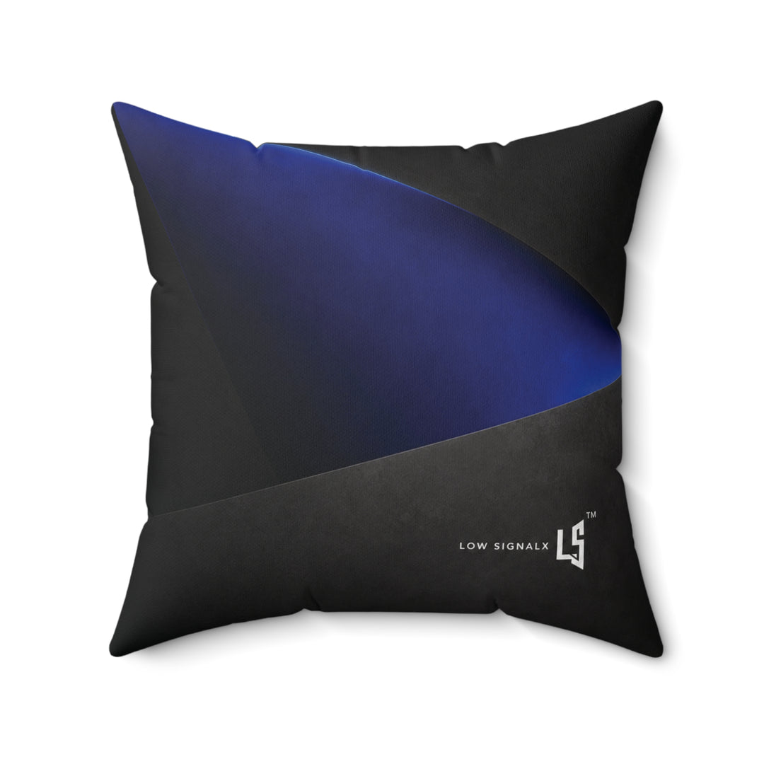 Low SignalX™ Cobalt Rift Accent Pillow — Blue & Graphite