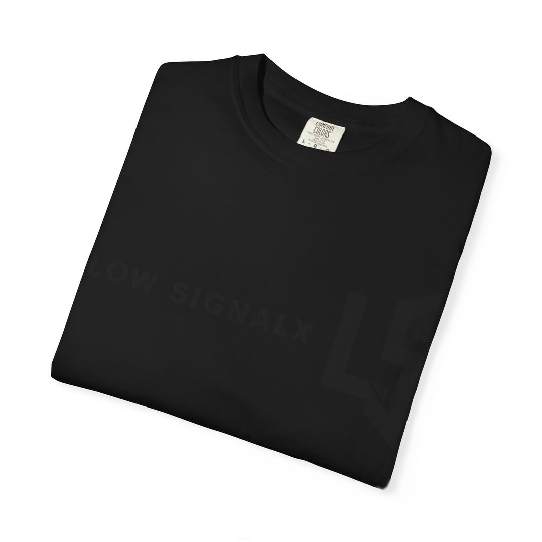 Trendy Unisex Garment-Dyed T-Shirt - LOW SIGNALX Graphic Tee