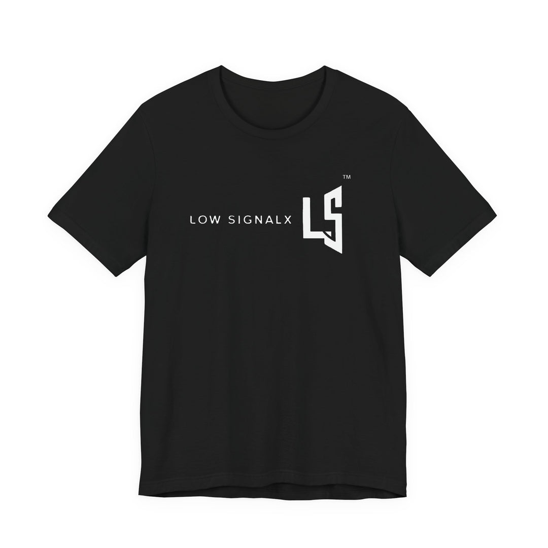 Low SignalX — Essential Logo Tee | Black