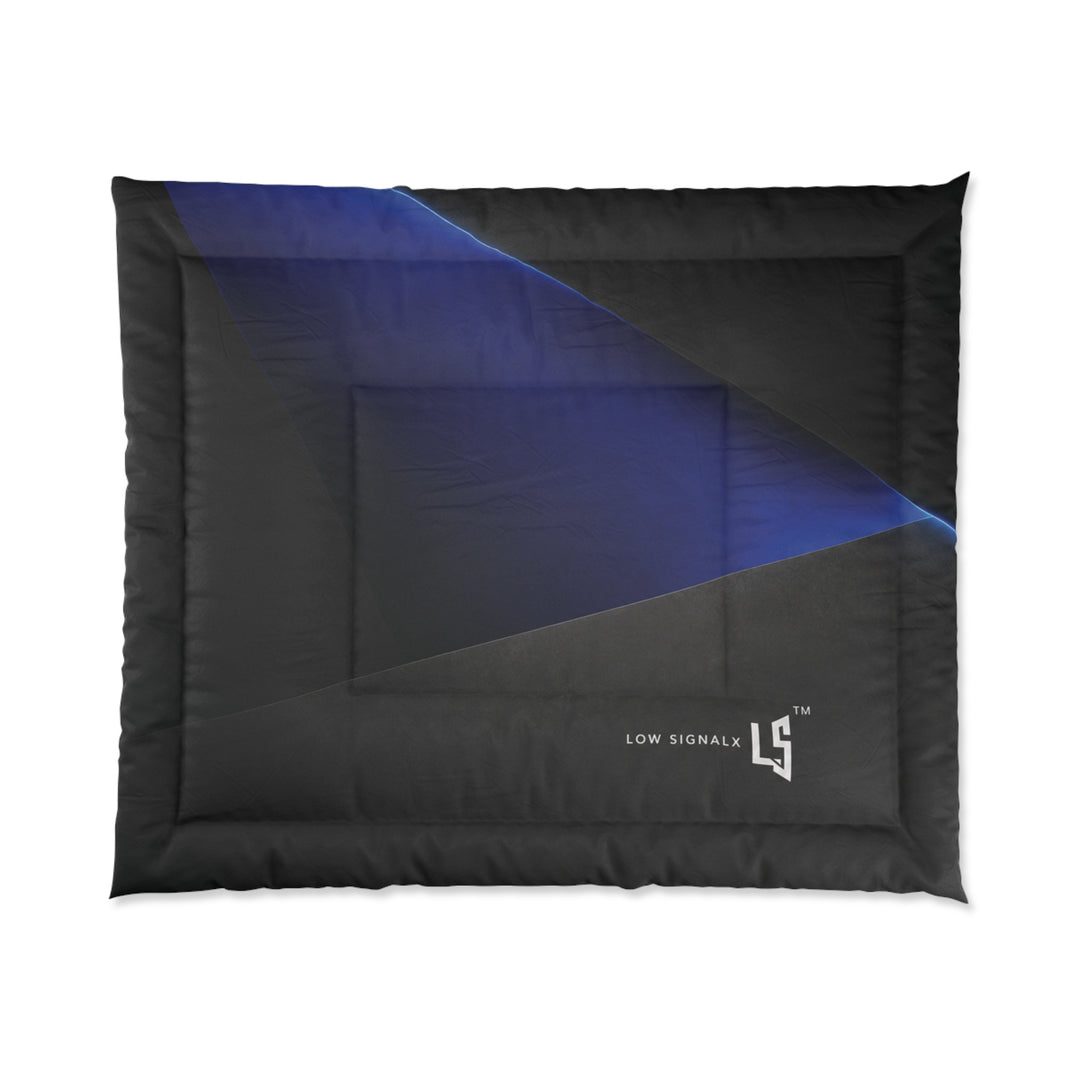 Low SignalX™ Cobalt Rift Comforter — Blue & Graphite