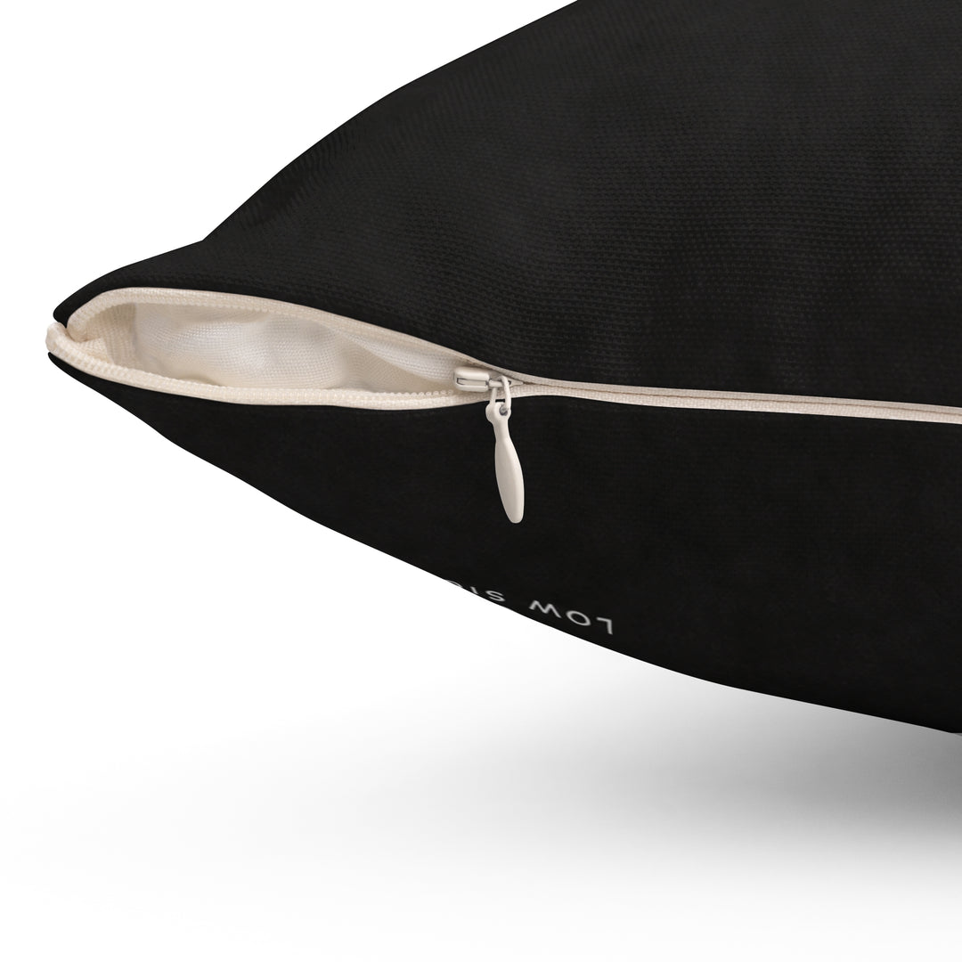 Low SignalX™ Copper Echo Accent Pillow — Copper & Charcoal
