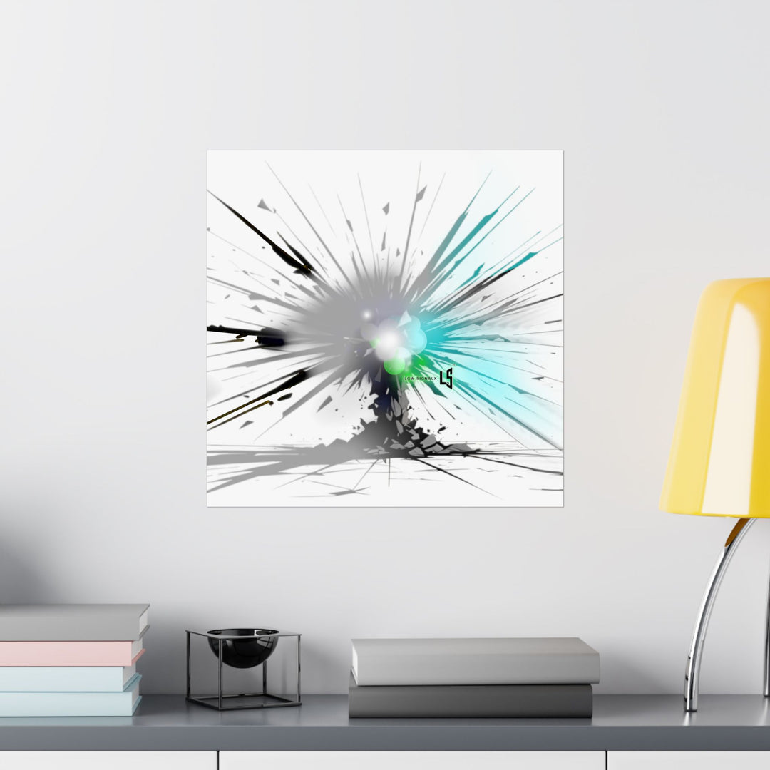LSX-SD03 — Signal Overload | Low SignalX Matte Poster