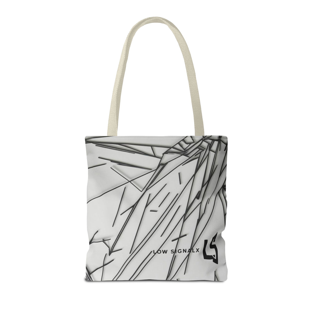 Modern Minimalist Tote Bag - Stylish Black and White Design for Everyday Use