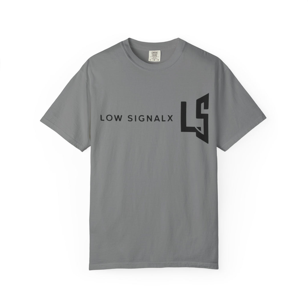 Trendy Unisex Garment-Dyed T-Shirt - LOW SIGNALX Graphic Tee