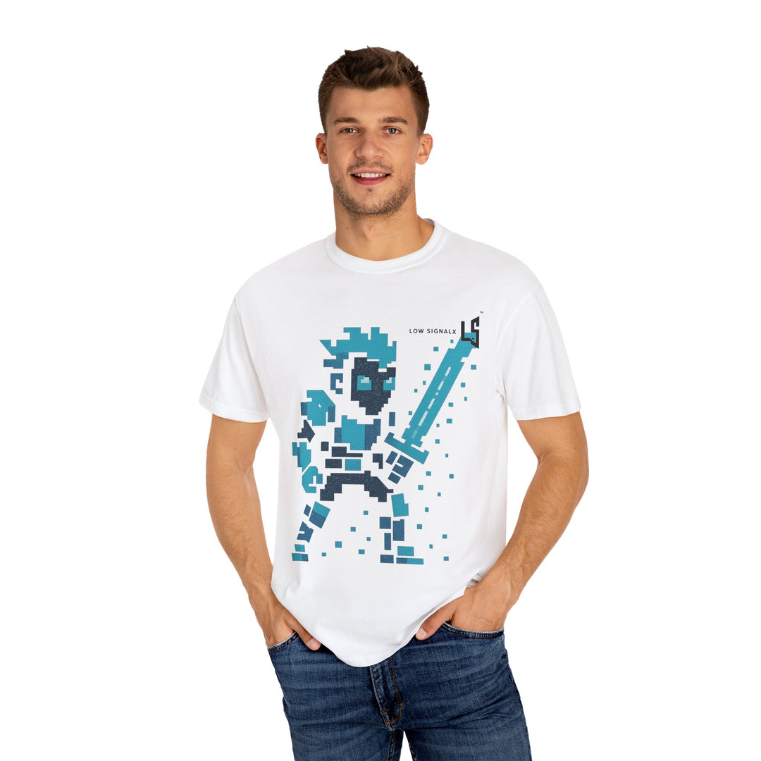 Pixel Art Adventure T-shirt, Gamer Tee, Unisex Casual Wear, Retro Gaming Apparel, Unique Gift for Gamers, Fun Comfortable Shirt