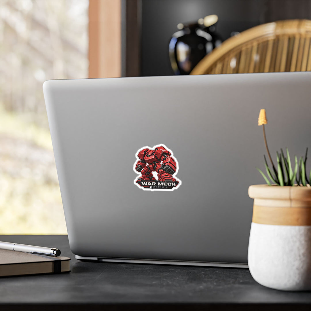 War Mech — Low SignalX Heavy Assault Vinyl Sticker