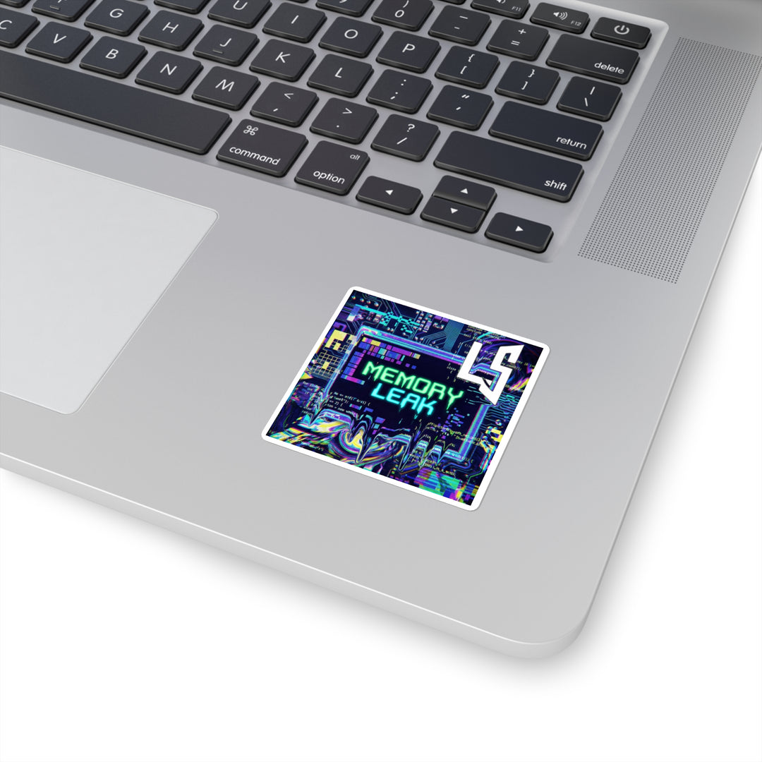 Memory Leak — Cyberpunk Circuit Retro Tech Decal