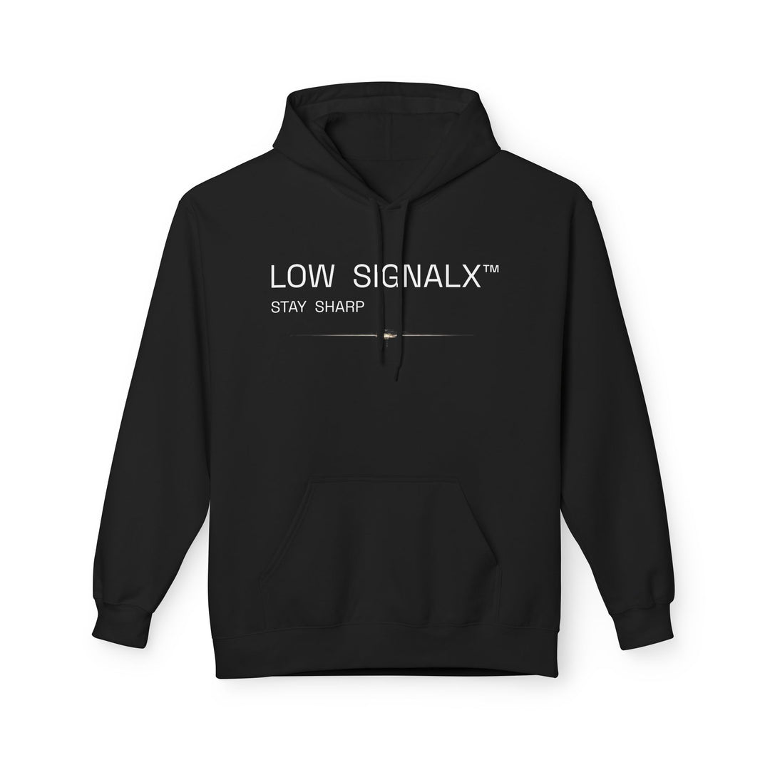 LOW SIGNALX™ Stay Sharp Minimal Tech Hoodie (Unisex)
