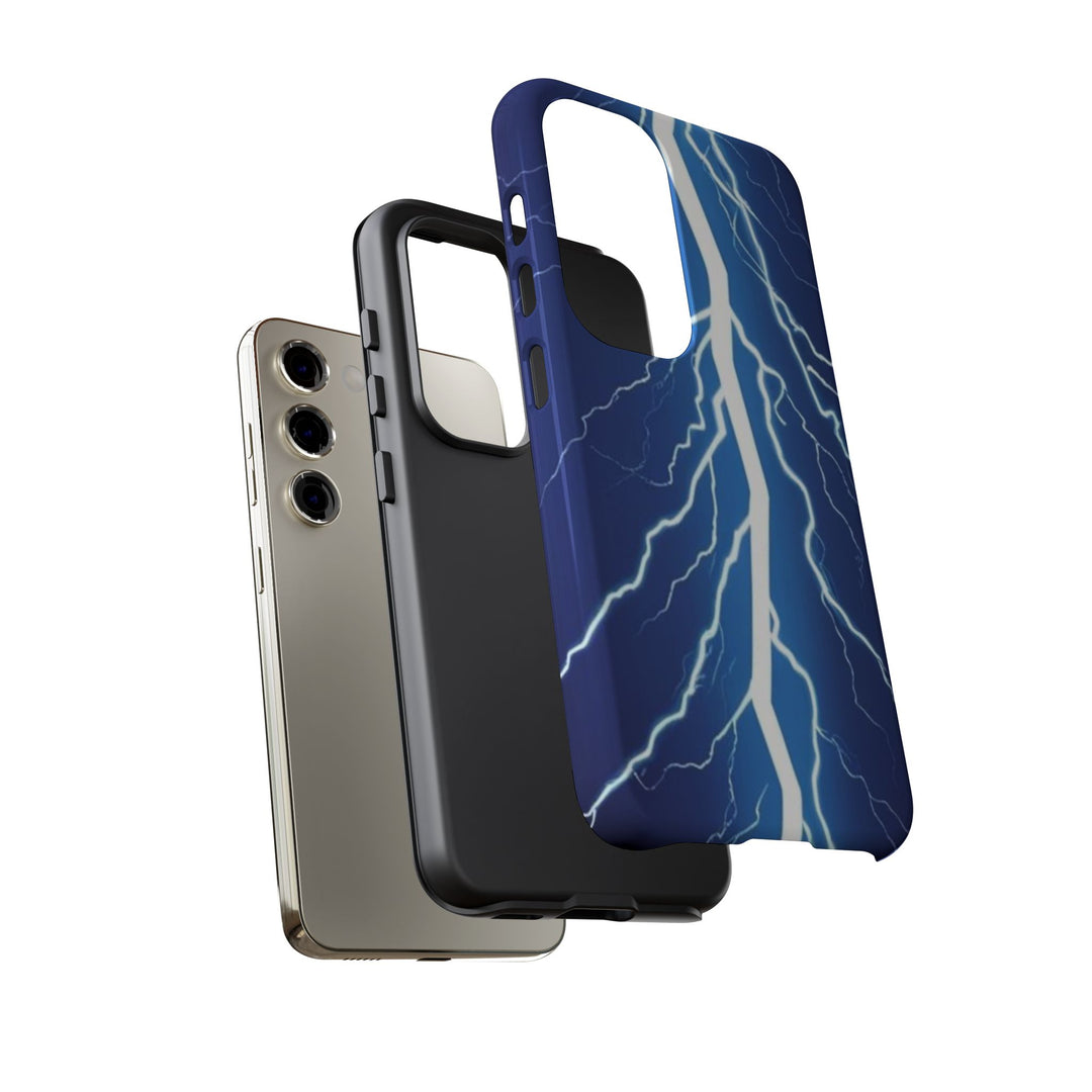 Samsung Galaxy S25 -S21 Lightning Bolt Phone Case - Tough, Stylish, and Shock-Resistant