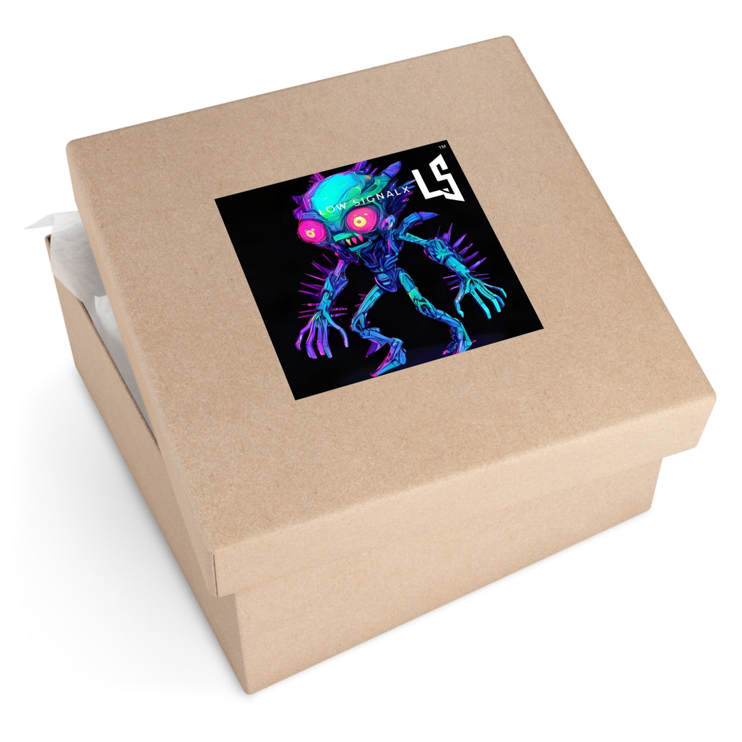 Vibrant Monster Vinyl Stickers, Unique Art Stickers, Cool Decor for Laptops, Water Bottles, Gifts for Gamers, Colorful Stickers