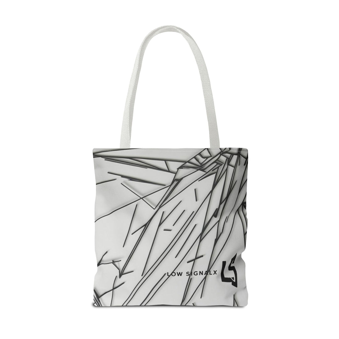 Modern Minimalist Tote Bag - Stylish Black and White Design for Everyday Use